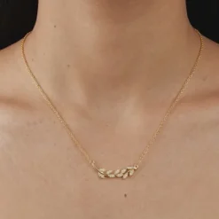 Golden Leaf Necklace