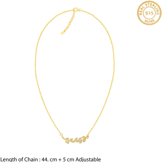 Golden Leaf Necklace