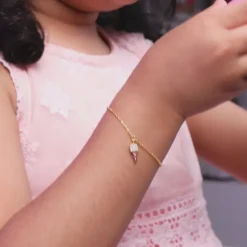 Golden Lil’ Scoop Kids Bracelet (2 - 8 Years)