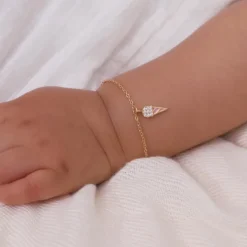 Golden Lil’ Scoop Kids Bracelet (0 - 2 Years)
