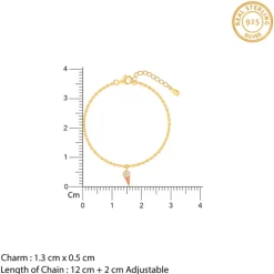 Golden Lil’ Scoop Kids Bracelet (0 - 2 Years)