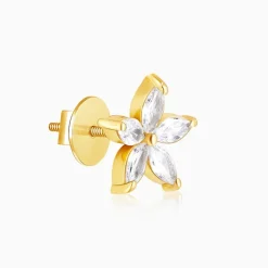 Golden Lily Earrings