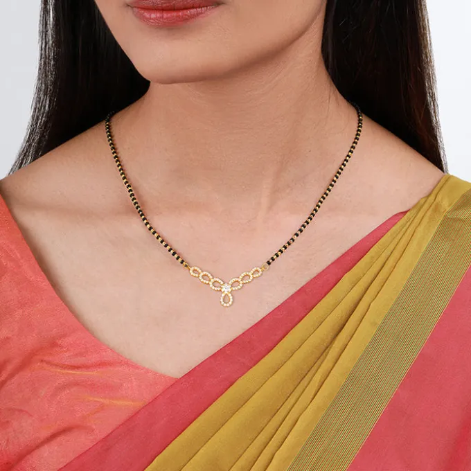 Golden Love Mangalsutra Set