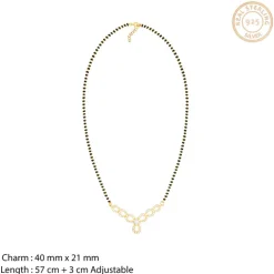 Golden Love Mangalsutra Set