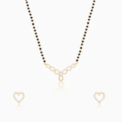 Golden Love Mangalsutra Set
