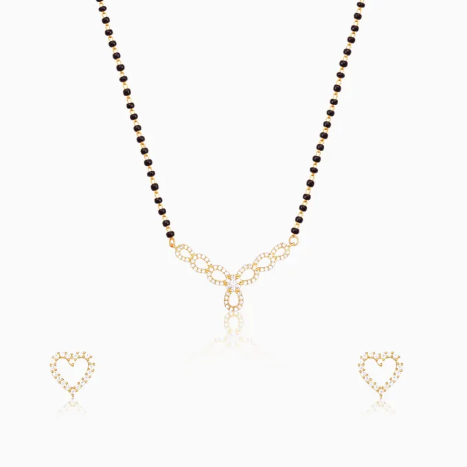 Golden Love Mangalsutra Set