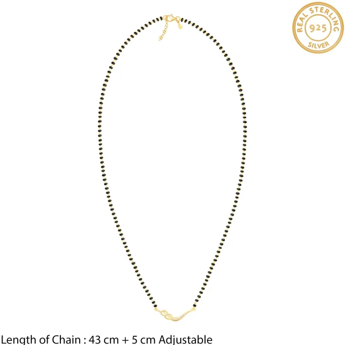 Golden Match Made In Heaven Mangalsutra