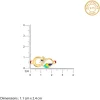 Golden Mayur Rakhi