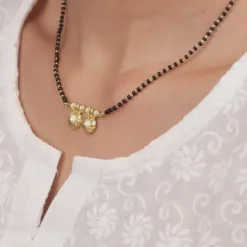 Golden Menka Mangalsutra