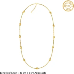 Golden Minimal Glow Necklace