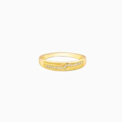 Golden Modest Leader Ring For Him
