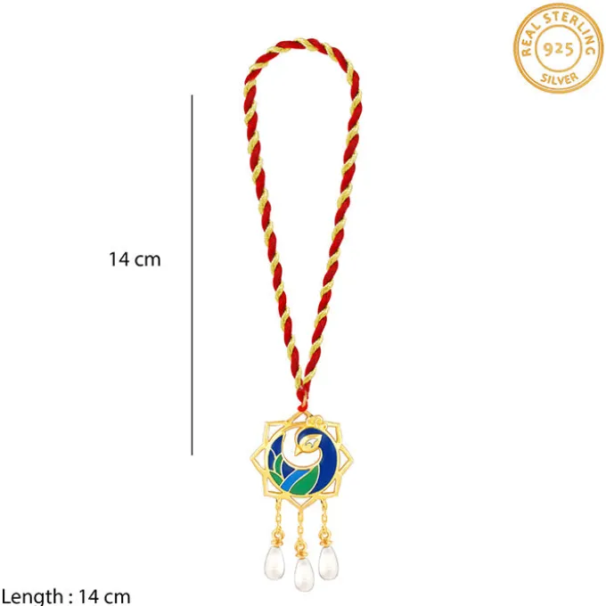 Golden Mor Bandhan Lumba Rakhi