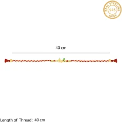 Golden Murlidhar Rakhi