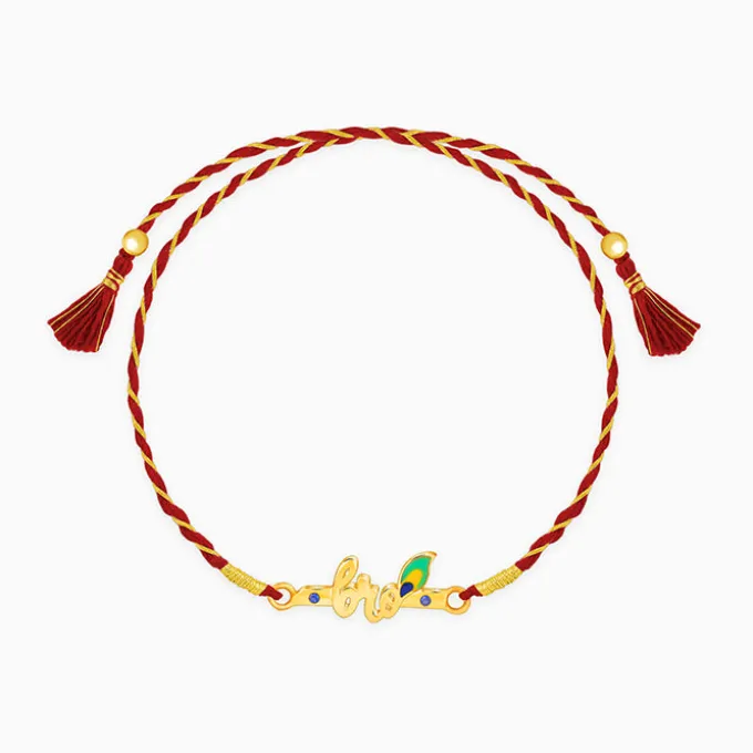 Golden Murlidhar Rakhi