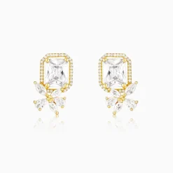 Golden Nature's Artistry Earrings