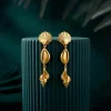 Golden Oceanic Grace Dangler Earrings