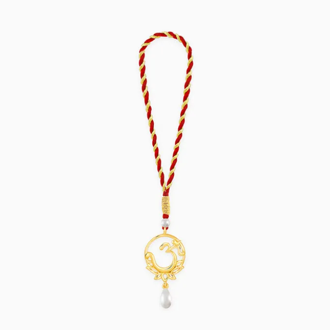 Golden Om Lumba Rakhi