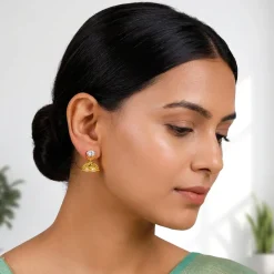 Golden Oshun Jhumki