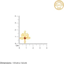 Golden Padma Lumba Rakhi
