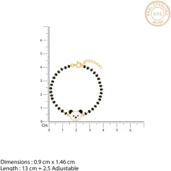Golden Pan-Pan Infant Bracelet (0-18 months)