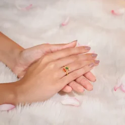 Golden Parvati Ring