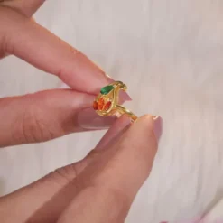 Golden Parvati Ring