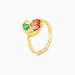 Golden Parvati Ring