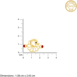 Golden Peacock Rakhi