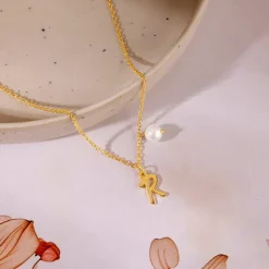 Golden Personalised Chic Necklace