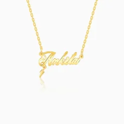 Golden Personalised Eternal Necklace