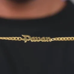 Golden Personalised Timeless Classic Bracelet For Him