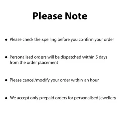 Golden Personalised Triple Heart BFF Necklace