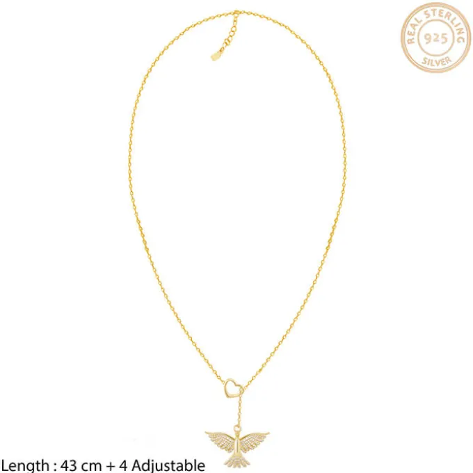 Golden Phoenix Necklace