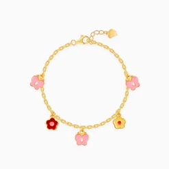 Golden Pookie Floral Kids Bracelet (0 - 2 Years)