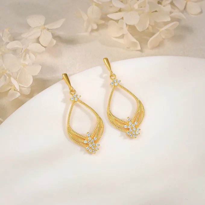 Golden Princess Earrings