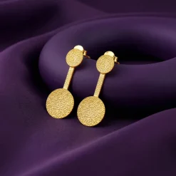 Golden Prism Axis Earrings