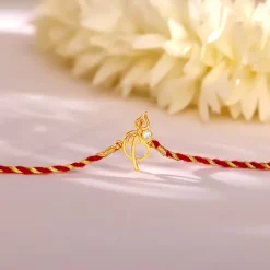 Golden Protection Rakhi