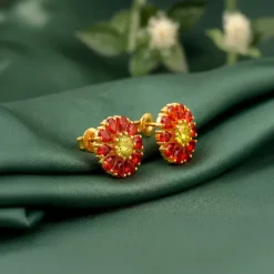 Golden Radha Earrings