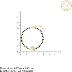 Golden Rainbow Dash Infant Bracelet (0-18 months)