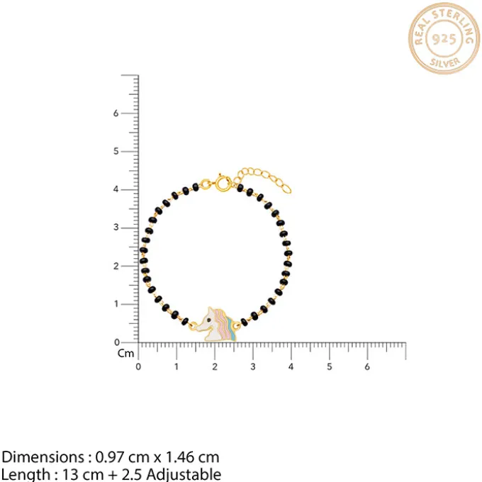 Golden Rainbow Dash Infant Bracelet (0-18 months)