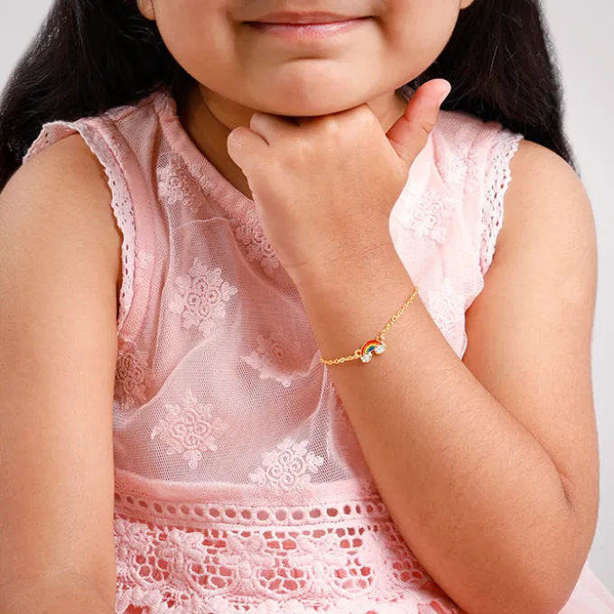 Golden Rainbow Kids Bracelet (2 - 8 Years)