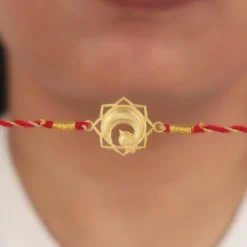 Golden Rangila Mor Rakhi