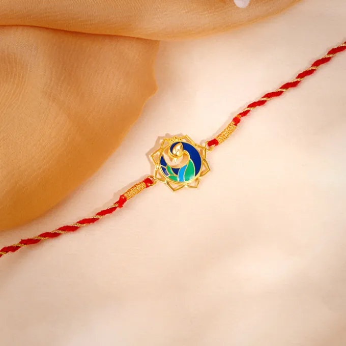 Golden Rangila Mor Rakhi