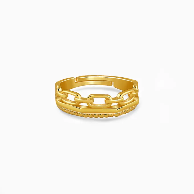Golden Rebel Ring (Size 12)