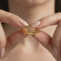 Golden Rebel Ring (Size 12)