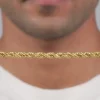 Golden Rope Bracelet For Him