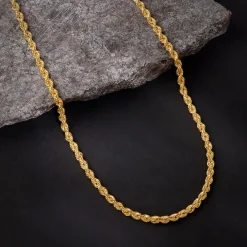 Golden Rope Chain For Him