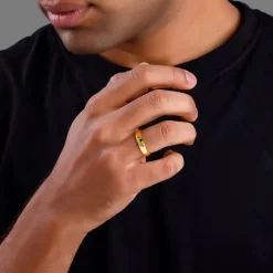 Golden Saṃta Ring For Him