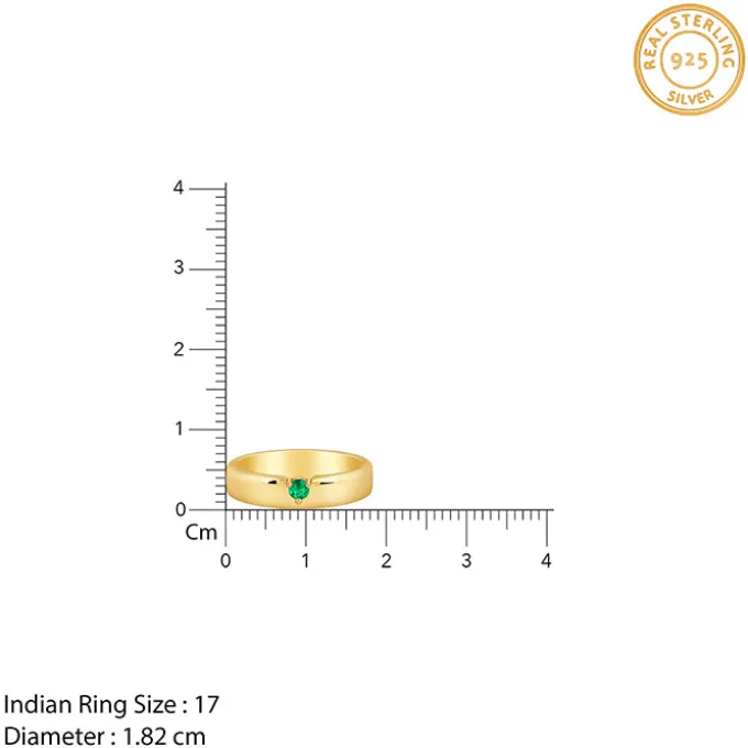 Golden Saṃta Ring For Him