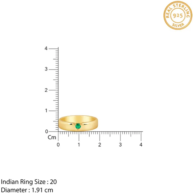 Golden Saṃta Ring For Him